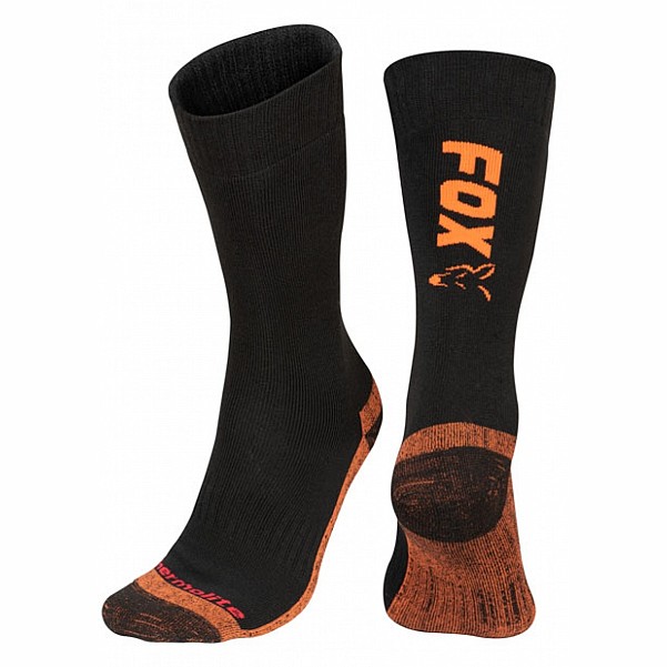 Fox Black / Orange Thermolite Long Socksрозмір Розмір 6-9 UK / 40-43 EU - MPN: CFW116 - EAN: 5056212141470