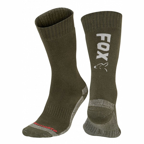 Fox Green / Silver Thermolite Long Socksdydis Dydis 6-9 UK / 40-43 EU - MPN: CFW118 - EAN: 5056212141494