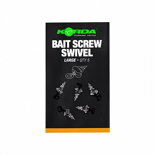 Korda Micro Ring Swivel Bait Screw Large