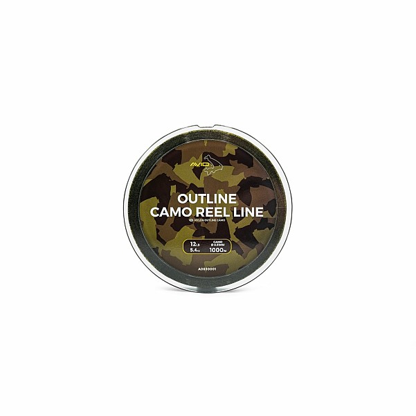 Avid Carp Outline Camo Reel Line  1000m / 15lb (6,8kg)  / 0.33mm