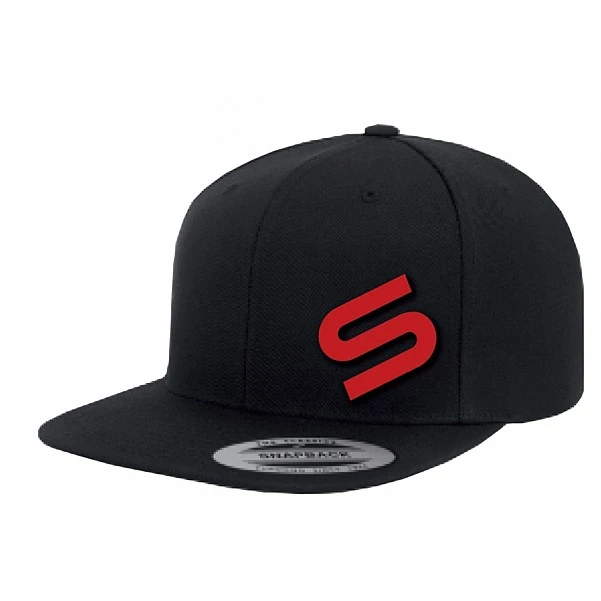 Sonik Black Snapback Icon Cap 