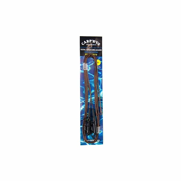 Carprus Total Leadcore Leader Snag clip - 92cm 60lb Silt (muł)