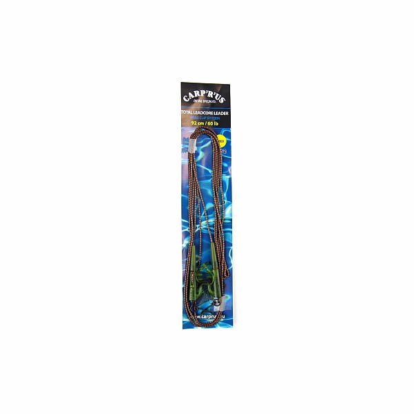 Carprus Total Leadcore Leader Snag clip - 92cm 60lb wersja  weed (rośliny) - MPN: CRU800802 - EAN: 8592400867526