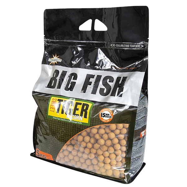 DynamiteBaits Boilies - Sweet Tiger Corn 15 мм / 5 кг