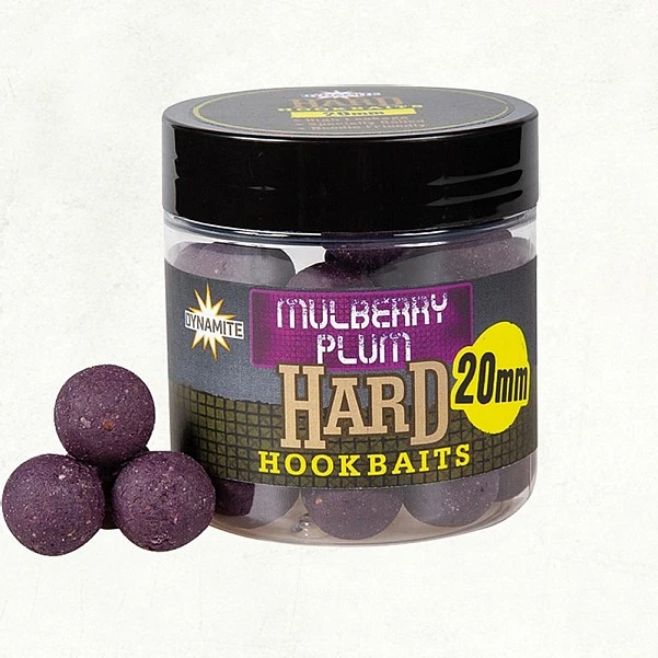 DynamiteBaits Hardened Hookbaits - Mulberry & Plum  20mm