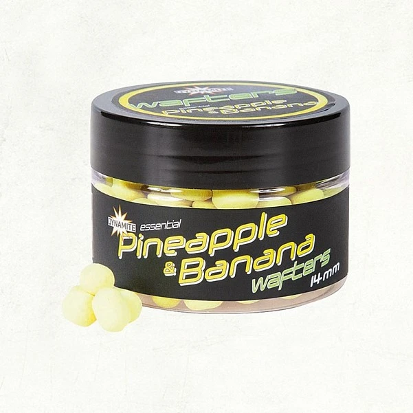 DynamiteBaits Fluro Wafters - Pineapple & Banana 14mm