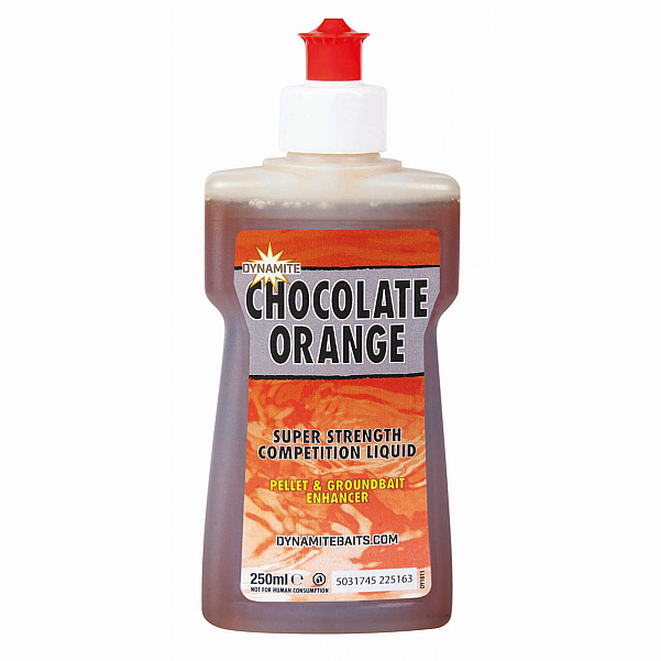 DynamiteBaits XL Chocolate Orange Liquid csomagolás 250ml - MPN: DY1630 - EAN: 5031745225606