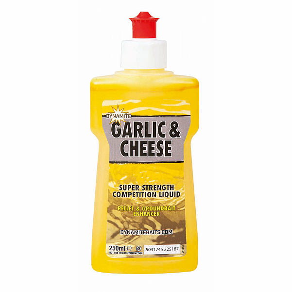 DynamiteBaits XL Garlic&Cheese Liquid  opakowanie 250ml - MPN: DY1631 - EAN: 5031745225620