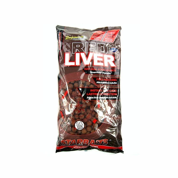 Starbaits Performance Boilies - Red Liver 14mm / 2kg