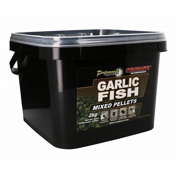 Starbaits Performance Pellets  - Garlic Fish  2kg