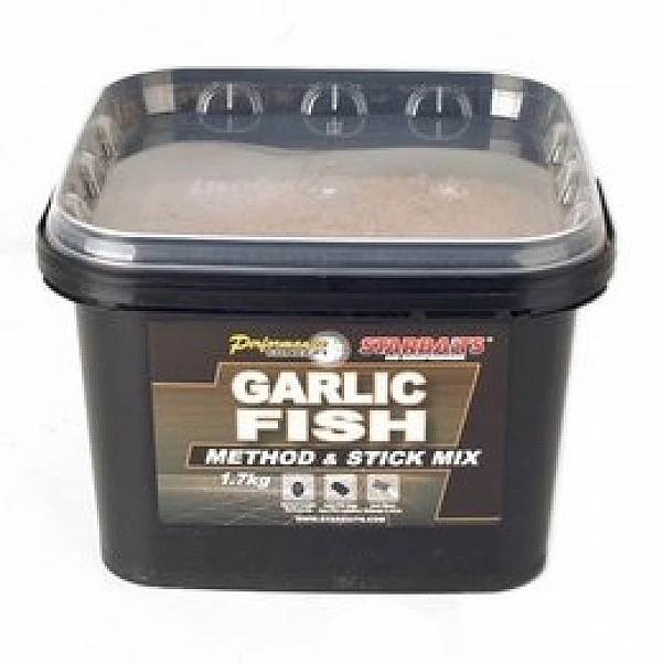 Starbaits Performance Method&Stick Mix - Garlic Fish  1,7kg
