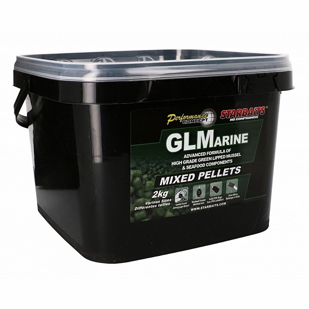 Starbaits Performance Pellets  - GLMarineopakowanie 2kg - MPN: 34080 - EAN: 3297830340803