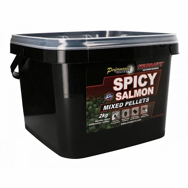 Starbaits Performance Pellets - Spicy Salmon 2kg