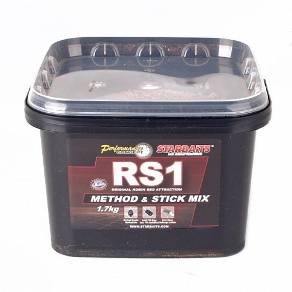 Starbaits Performance Method and Stick Mix - RS1Verpackung 1,7kg - MPN: 35574 - EAN: 3297830355746
