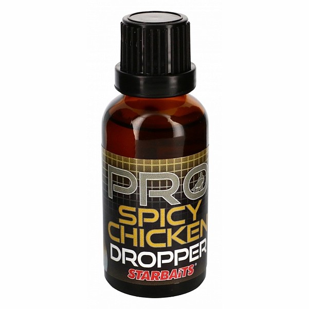 Starbaits Probiotic Spicy Chicken Dropper packaging 30ml - MPN: 34302 - EAN: 3297830343026