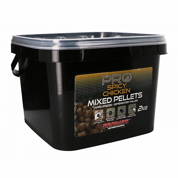 Starbaits Probiotic Mix Pellet - Spicy Chickenembalaje 2kg - MPN: 34544 - EAN: 3297830345440