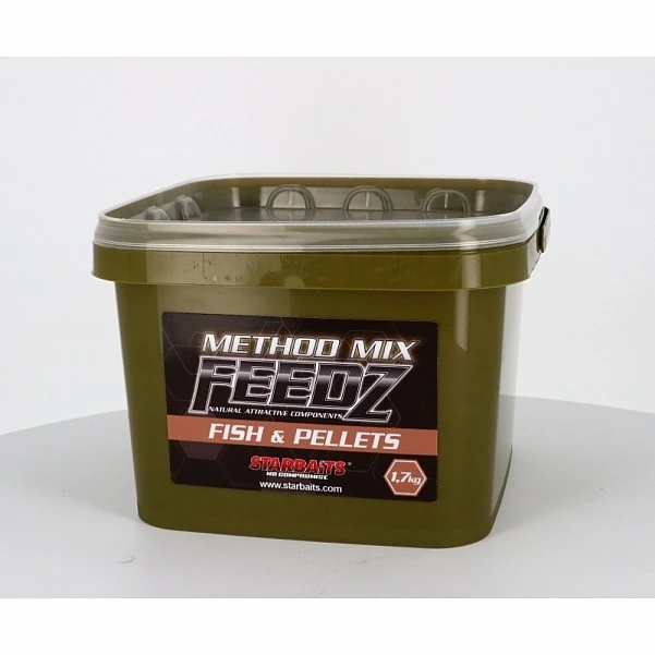 Starbaits FEEDZ Method Mix - Fish and Pellets  1.7kg