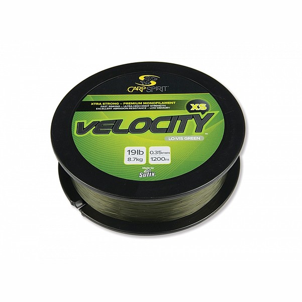 Carp Spirit Velocity XS Greenmisurare 0.30/1200 - MPN: ACS470036 - EAN: 3422993036625