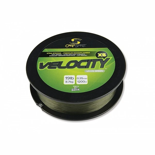 Carp Spirit Velocity XS Green 0.30/1200