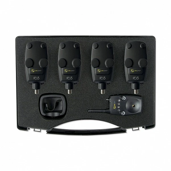 Carp Spirit HD3 Bite Alarm Set  4+1
