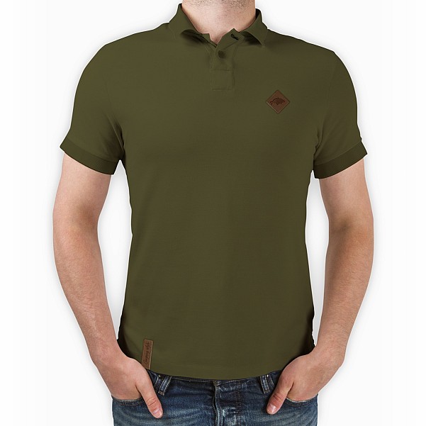 Rockworld - Camiseta polo para hombre en color caquitamaño S - EAN: 200000057527