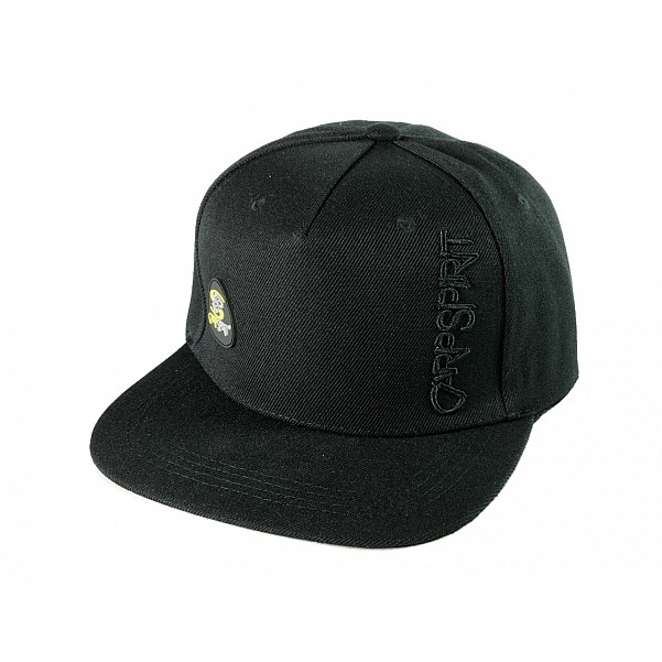 Carp Spirit Flat Peak Trilobe Logo Black Cap - MPN: ACS680060 - EAN: 3422993057408