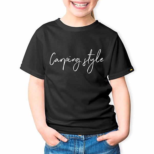 Rockworld Carping Style - Maglietta nera per bambinimisurare 106/116 - EAN: 200000058036