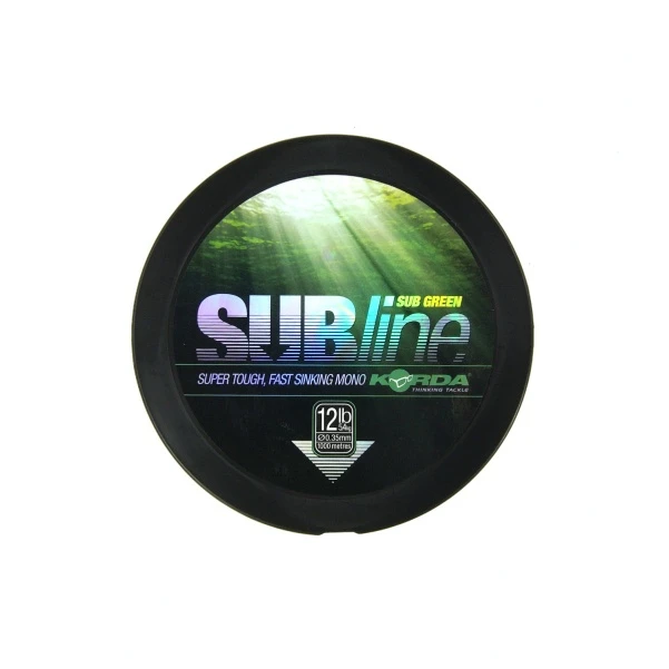 Korda SubLine Ultra Touch 1000m 0,35/12 lb (5.5kg) зелений