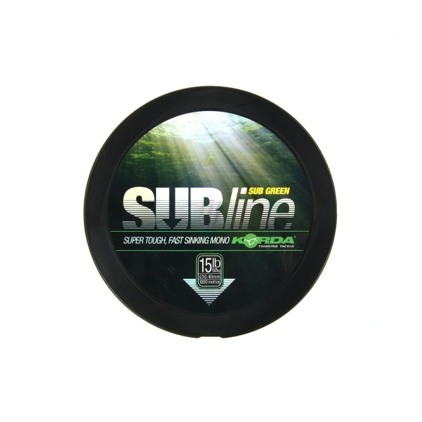 Korda SubLine Ultra Touch 1000m 0,40/15 lb (6,8 кг) зелений