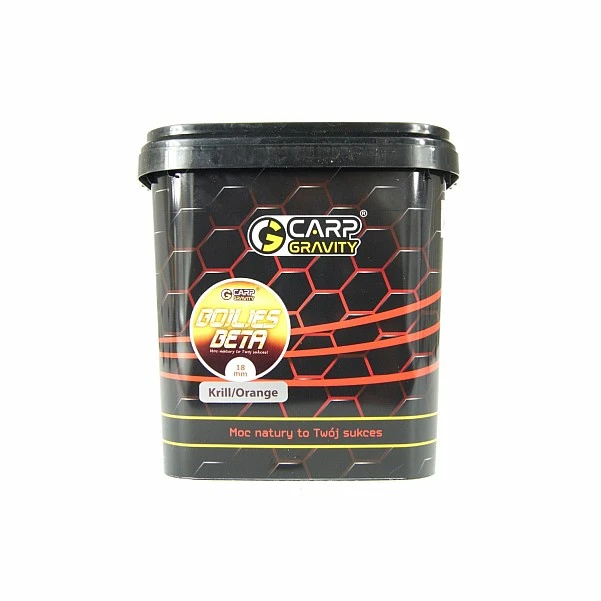 Carp Gravity Boilies Beta - Krill Orange 18mm / 3kg