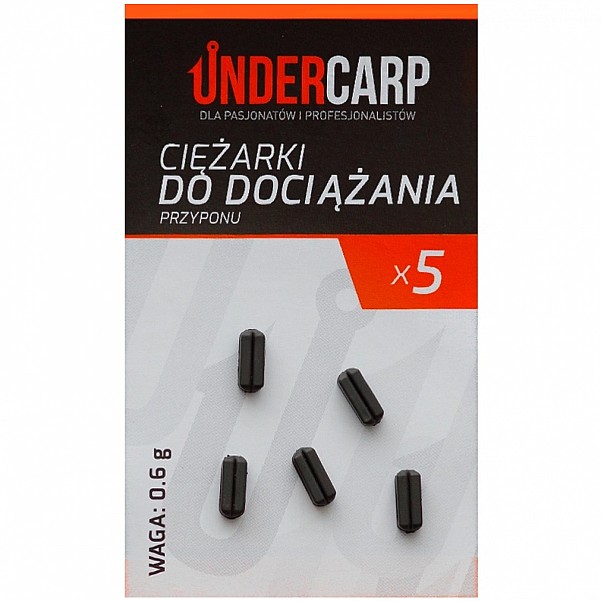 UnderCarp - Ciężarki Do Dociążania Przyponurozmiar 0.6g - MPN: UC407 - EAN: 5902721605067
