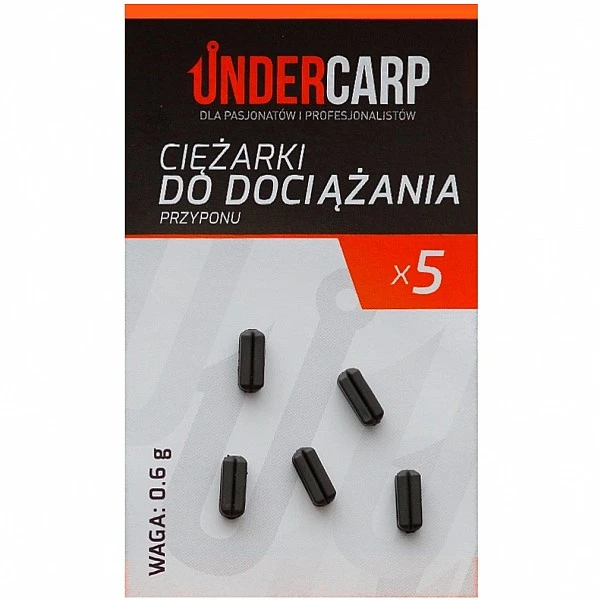 UnderCarp - Ciężarki Do Dociążania Przyponu 0.6g