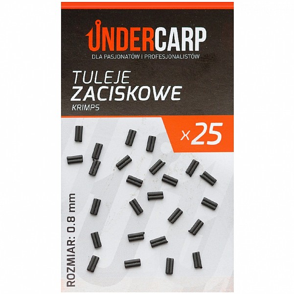 UnderCarp Krimps - Tuleje zaciskowerozmiar 0.8mm - MPN: UC429 - EAN: 5902721605104