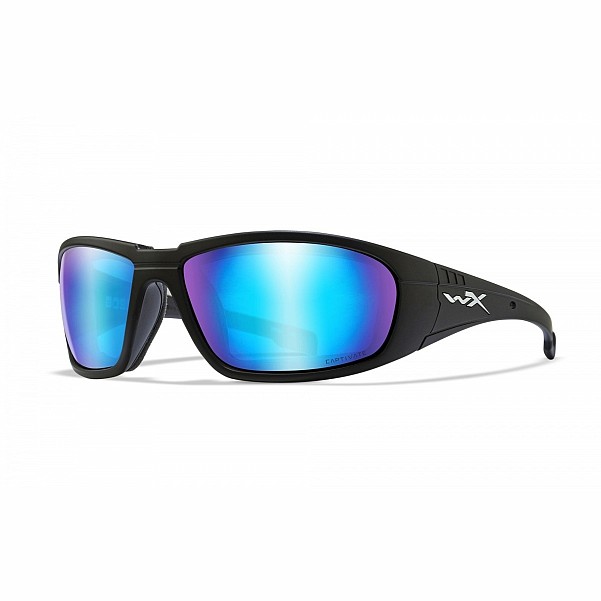 WileyX BOSS Captivate Pol Blue Mirror Smoke Grey Matte Black Frameszín Captivate Pol Kék Tükör Füst Szürke - MPN: CCBOS09 - EAN: 712316003568