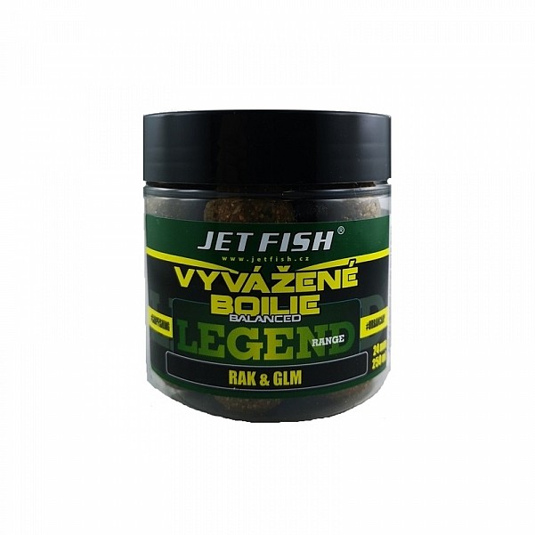 Jetfish Legend Balanced Boilies Crayfish + GLMpackaging 24mm - MPN: 000359 - EAN: 00003599