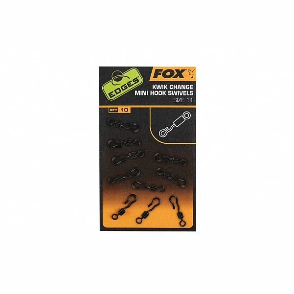 Fox Edges Kwik Change Mini Hook Swivels 11