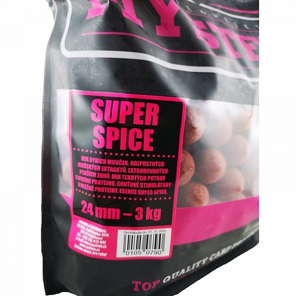 NEW Jetfish Mystery Super Spice Boilies rozmiar/opakowanie 24mm / 3kg - MPN: 0105079