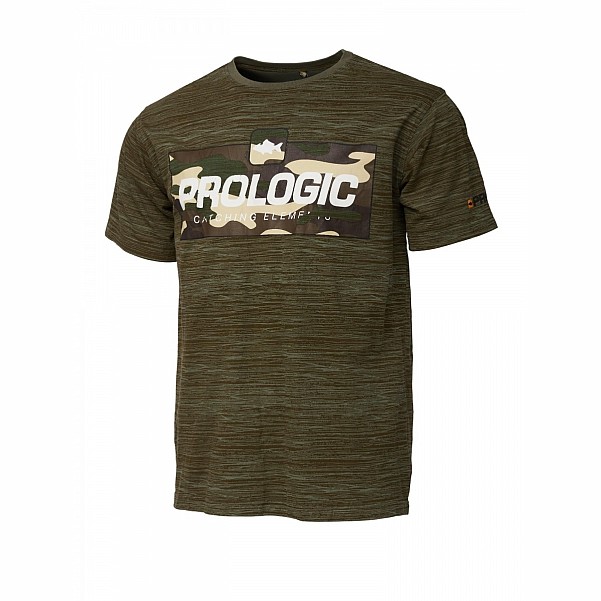 Prologic Bark Print T-Shirt Burnt Olive Greenrozmiar M - MPN: 73748 - EAN: 5706301737489