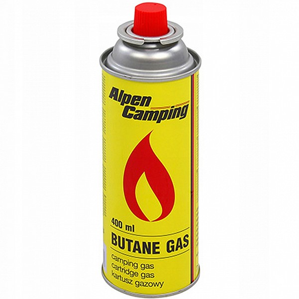 Alpen Camping - Cartucho de Gas 400 ml / 227 gembalaje 227g/400ml - MPN: IK004 - EAN: 5903240385003