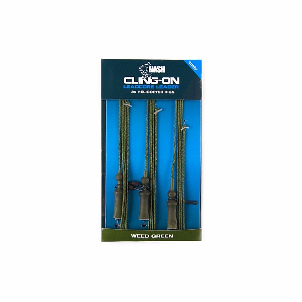 Nash Cling-On Leadcore Helicopter Leaderscolore Erba (vegetazione) - MPN: T8166 - EAN: 5055108981664