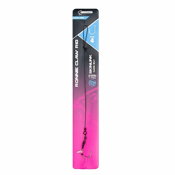 Nash Ronnie Claw Rig Barbless 4 (bezzadziorowy)
