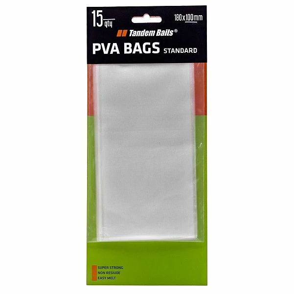 TandemBaits PVA Bags 180mm x 100mm / 15szt