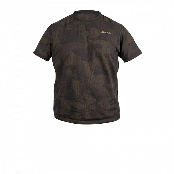 Avid Carp Distortion Camo T-Shirt L