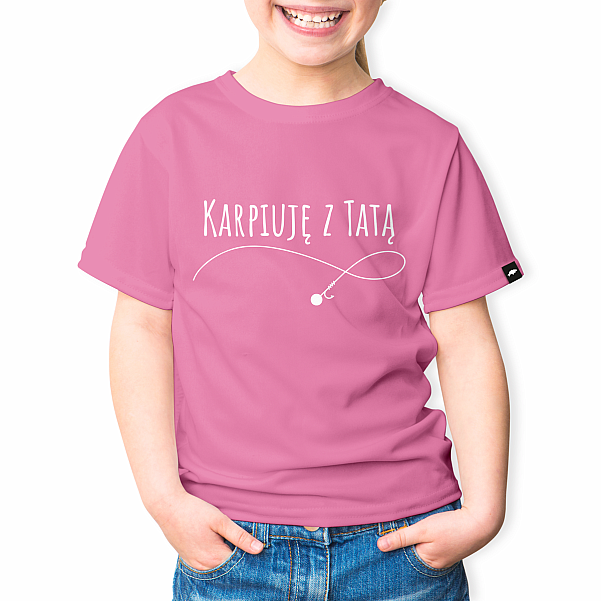 Rockworld Karpiuję z Tatą - T-shirt Rosa per Bambinimisurare 106/116 - EAN: 200000061128