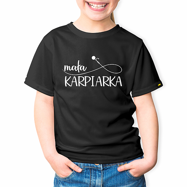 Rockworld Mała Karpiarka - Vaikiška juoda marškinėliaidydis 106/116 - EAN: 200000061371