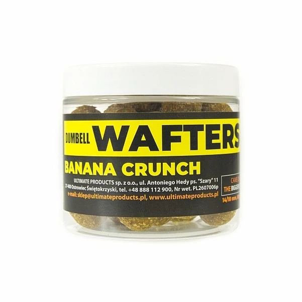 UltimateProducts Wafters - Banana Crunch dumbell wafters 14/18 мм