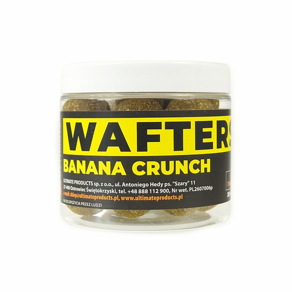UltimateProducts Wafters - Banana Crunchrodzaj wafters 20mm - EAN: 5903855432277