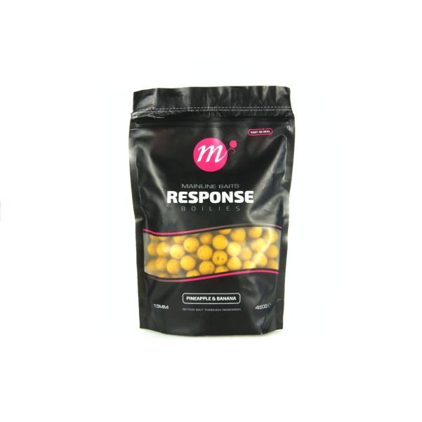 Mainline Response Range Boilies - Pineapple & BananaVerpackung 15 mm-450g - MPN: M01023 - EAN: 5060509810956