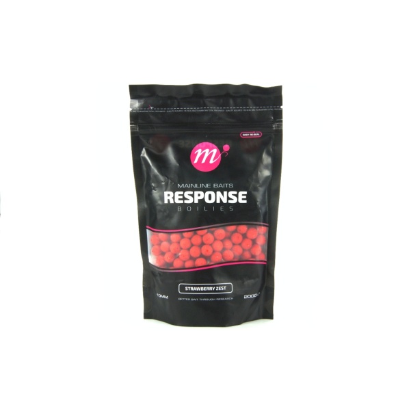 Mainline Response Range Boilies - Strawberry Zestemballage 10 mm-200g - MPN: M01002 - EAN: 5060509810833