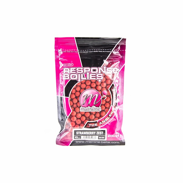 Mainline Response Range Boilies - Strawberry Zestpakavimas 10 mm – 200 g - MPN: M01002 - EAN: 5060509810833